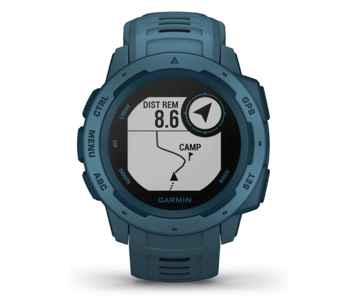 Garmin 010-02064-04 Instinct Smartwatch - Lakeside Blue - Zoom Image 2