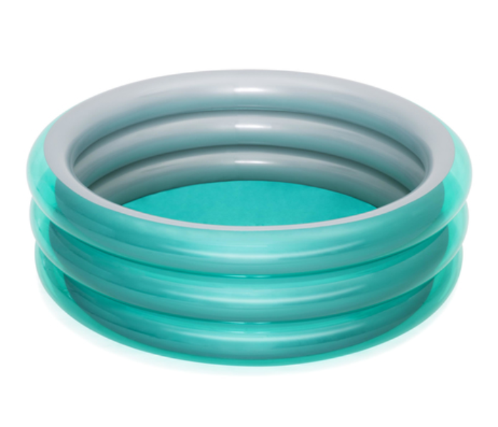 Bestway 51042 Big Metallic 3 Ring Pool - Blue - Zoom Image 1