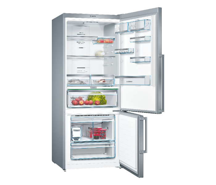 Bosch KGN76AI30M 186 X 75 Cm Series 6 Free-Standing Fridge-Freezer With Anti-Fingerprint - Stainless Steel - Zoom Image 3