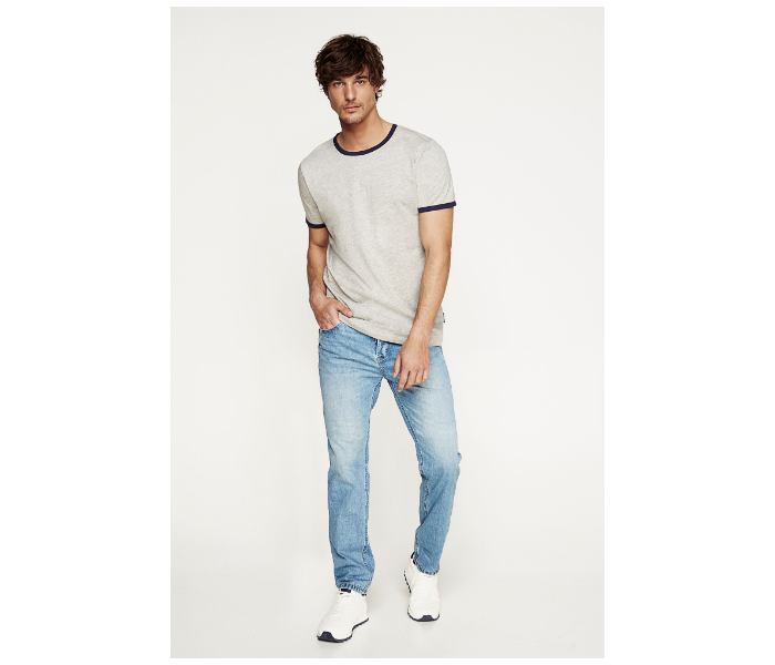 Springfield SS18 Denim Trousers EU 30 For Men – Medium Blue - Zoom Image 1