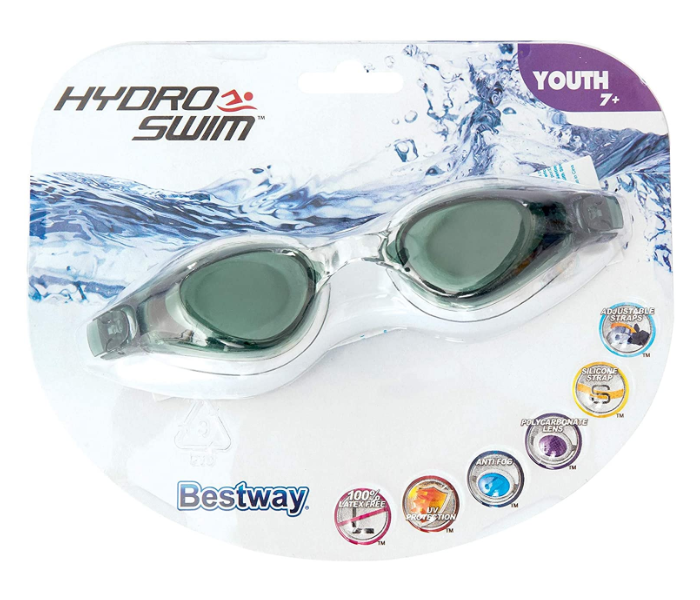 Bestway 21068 Hydro-Swim Wave Goggles - Black - Zoom Image 1