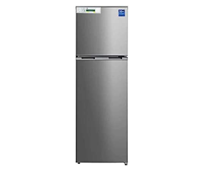 Midea HD-333FWENS 330 Litre Top Mount Refrigerator - Stainless Steel - Zoom Image 1