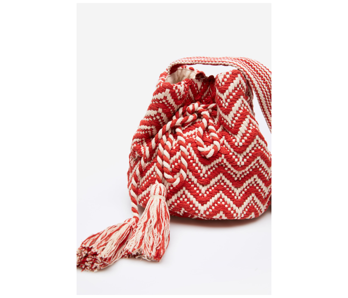 Springfield SS19 Sling Bag X-Small For Women - Red and White - Zoom Image 2