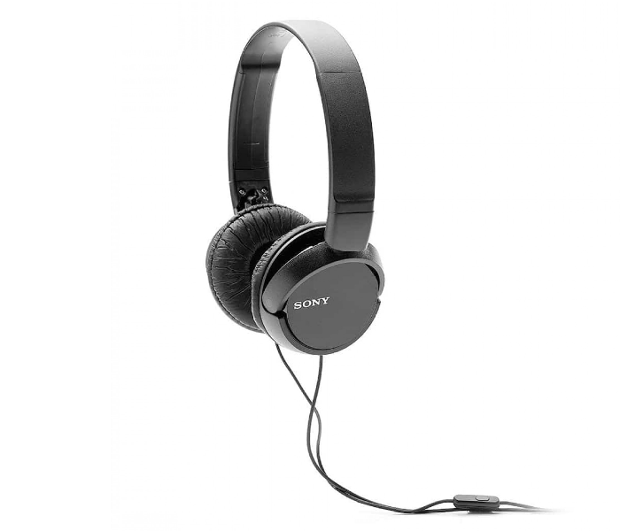 Sony ZX110BK On-Ear Headphones - Black - Zoom Image 2