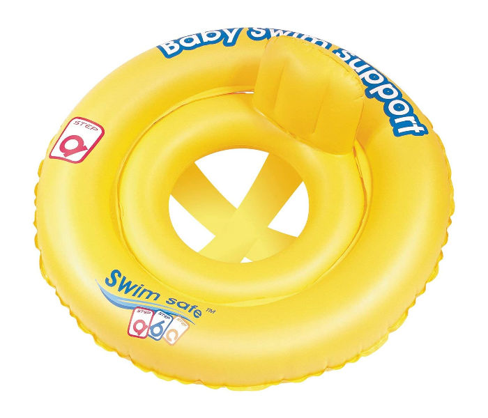 Swim Safe 32027 Double Ring Baby Seat Step A - Yellow - Zoom Image 1