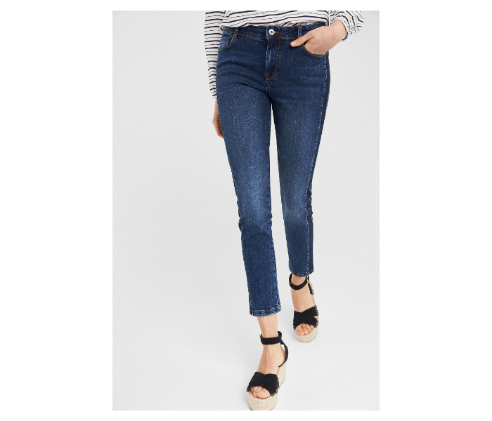 Springfield SS19 Fancy Denim Jeans EU 40 For Women - Blue - Zoom Image 4