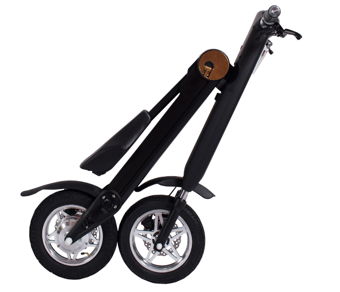 For All 350 Watts Futuristic Foldable Electronic Scooter- Black - Zoom Image 2