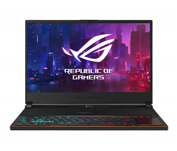 Asus ROG Zephyrus S GX502GW-AZ088T 16GB RAM 1TB SSD 15.6 inch Intel Core i7-9750H SSD NVIDIA GeForce RTX 2070 Graphics Windows 10 Gaming Laptop - Brushed Black - Zoom Image 1