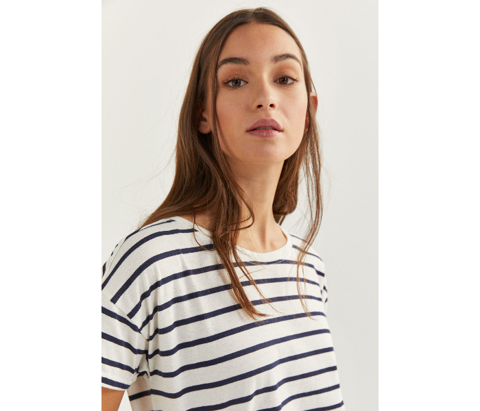 Springfield SS20 Striped Tank Top Small - White and Blue - Zoom Image 4