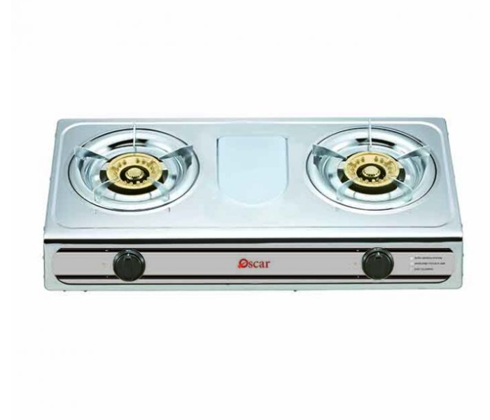 Oscar OGTSS2B 2 Burner Gas Table - Stainless Steel - Zoom Image