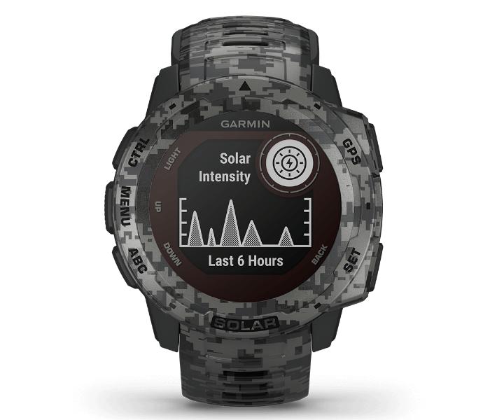 Garmin 010-02293-05 Instinct Solar Camo Edition - Grey - Zoom Image 2