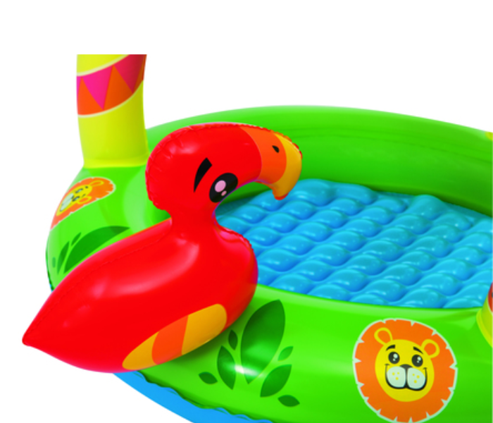 Bestway 52179 UV Careful Friendly Jungle Play Pool - Green and Red - Zoom Image 4