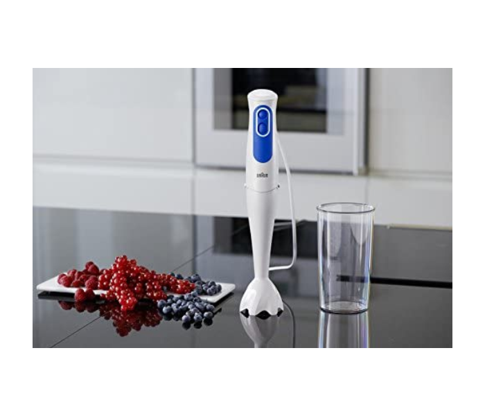 Braun MQ3000 Minipimer 3 Smoothie Hand Mixer - White and Blue - Zoom Image 2