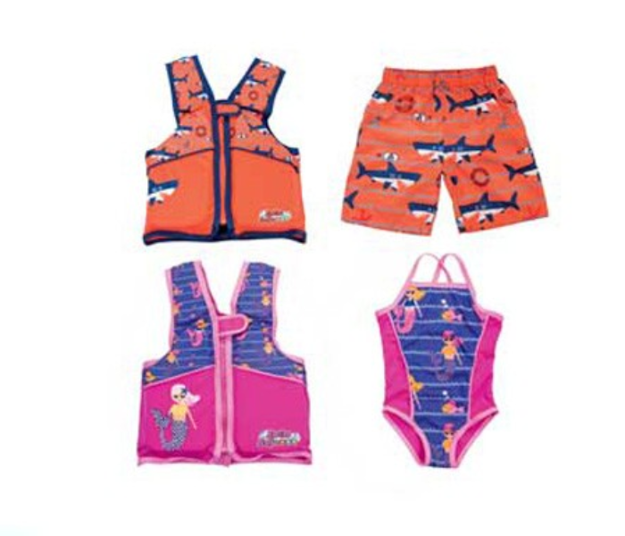 Swim Safe 32165 Unisex 2 Piece Flotation Trainer Vest - Medium - Zoom Image