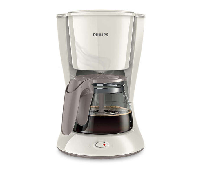 Philips HD7447-00 1000 Watts Daily Collection Coffee Maker - White - Zoom Image 1