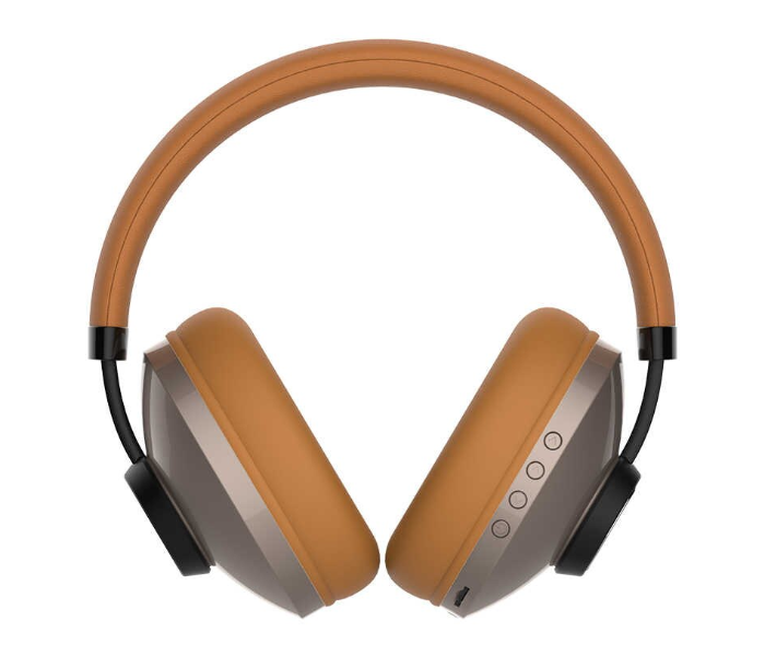 Sodo SD-1007 Bluetooth Headphones Wireless Headphones With Microphone Portable Bluetooth Headset - Brown - Zoom Image 1