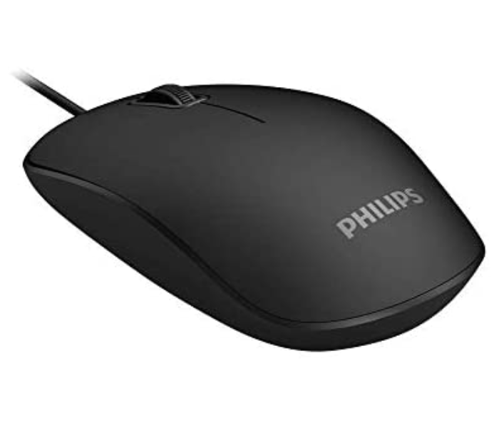 Philips SPK7334 2.4GHz Wired Mouse 1600 DPI - Black - Zoom Image 3