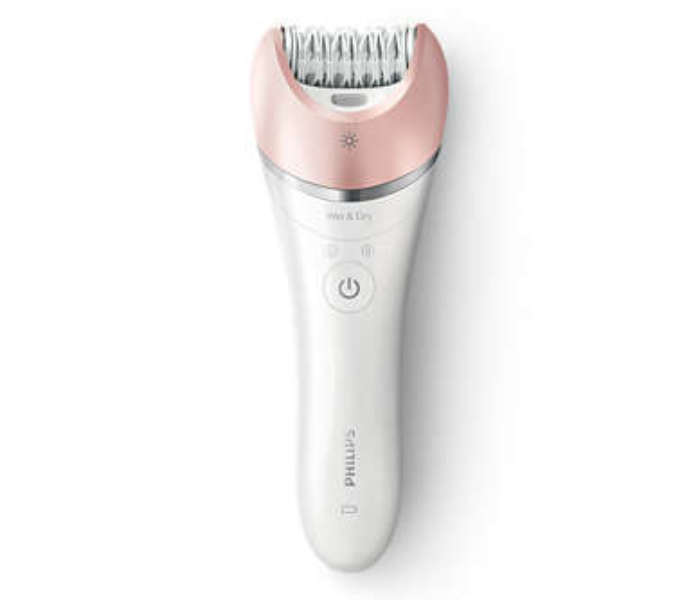 Philips BRE640-00 Satinelle Advanced Wet and Dry Epilator - White - Zoom Image 5