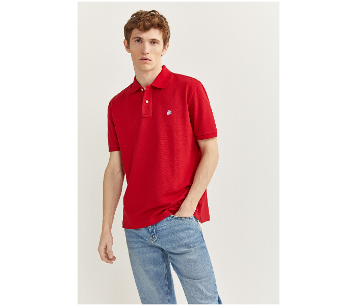 Springfield SS20 Basic Polo T Shirt XXXL - Red - Zoom Image 1