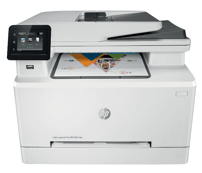 HP T6B82A LaserJet Pro M281fdw All-In-One Wireless Laser Color Printer  - Zoom Image 1