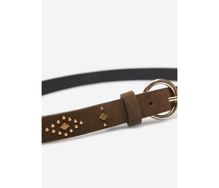 Springfield AW19 Belt 95 For Women - Brown and Gold - Zoom Image 2