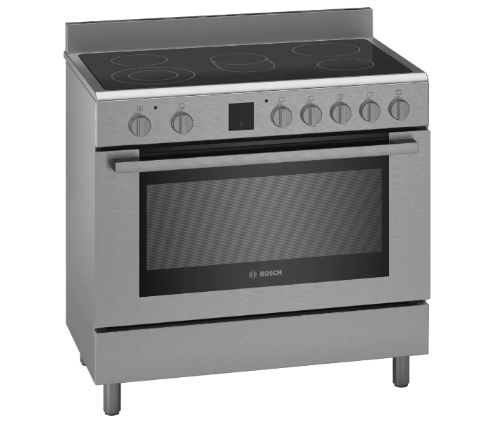 Bosch HKK99V850M 90 Cm Series 8 Electric Range Cooker - Stainless Steel and Black - Zoom Image 1