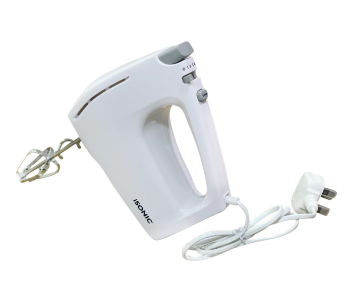 Isonic IM 733 200W Electric Hand Mixer - White - Zoom Image 2