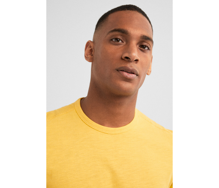 Springfield SS19 Basic T-Shirt Large - Yellow - Zoom Image 4