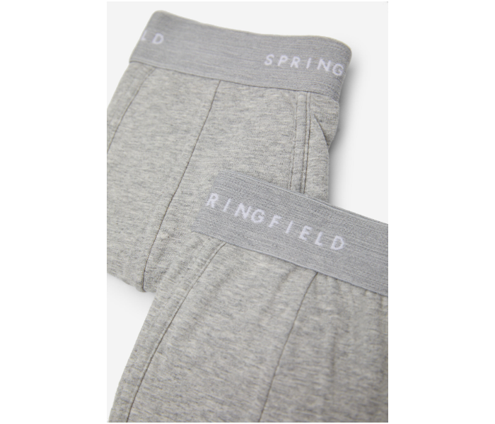 Springfield AW19 Pack of 2 Knitted Boxers And Slips Medium For Men - Dark Grey - Zoom Image 2