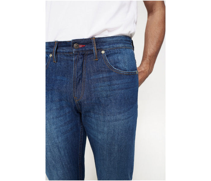 Springfield AW18 Denim Trousers EU 30 For Men – Medium Blue - Zoom Image 3