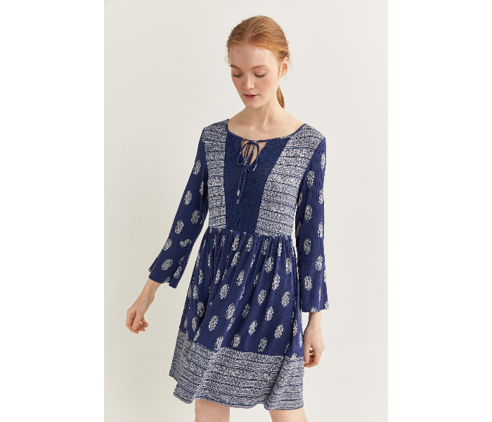 Springfield SS20 Woven Dress Large - Dark Blue - Zoom Image 5