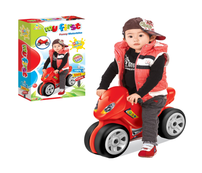 Babylove 33-1043715 Bicycle 4 Wheel Red By Best Toy - Zoom Image 2