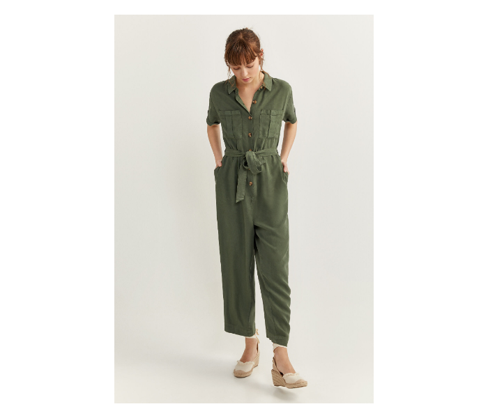 Springfield SS20 Jumpsuit Large For Women - Army Green - Zoom Image 1