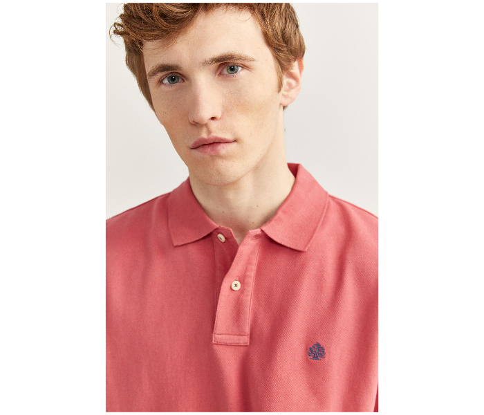 Springfield SS20 Basic Polo T Shirt Extra Small - Pink - Zoom Image 2