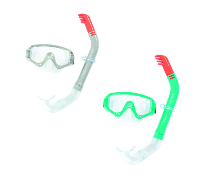 Bestway 24020 Snorkelite Mask and Snorkel - Green - Zoom Image 3