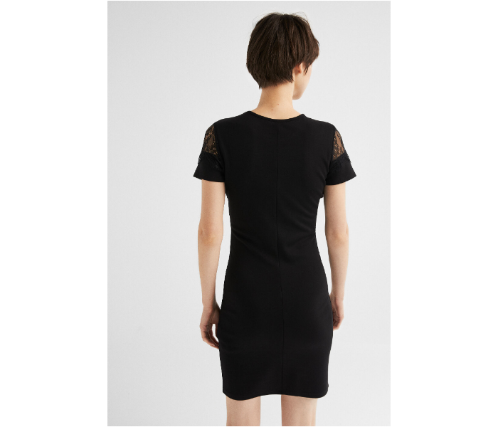 Springfield SS19 Woven Dress Medium - Midnight Black - Zoom Image 5