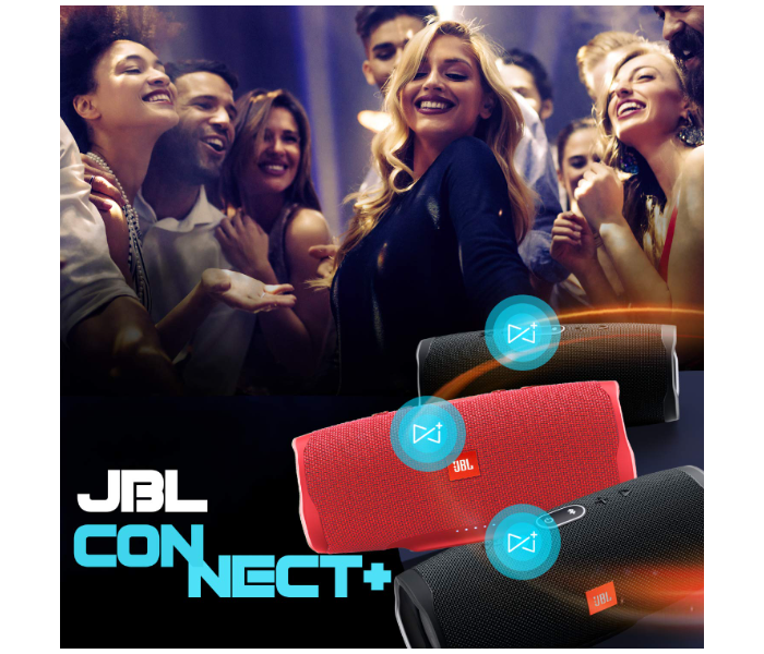 JBL Charge 4 Portable Waterproof Bluetooth Speaker - Red - Zoom Image 5