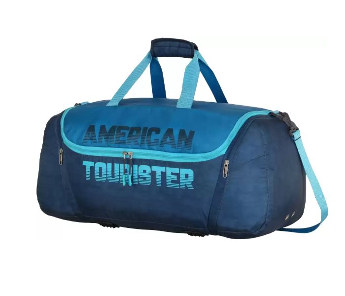 American Tourister GAT104LUG03528 65cm Grid Casual Duffle Bag - Blue - Zoom Image 2