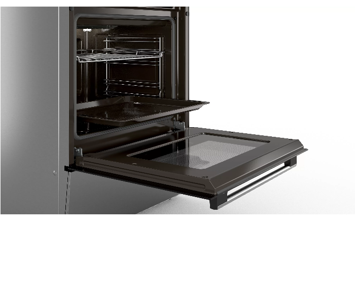 Bosch HGA120B51M Series 2 Freestanding 4-Burner Gas Cooker - Stainless Steel and Black - Zoom Image 3