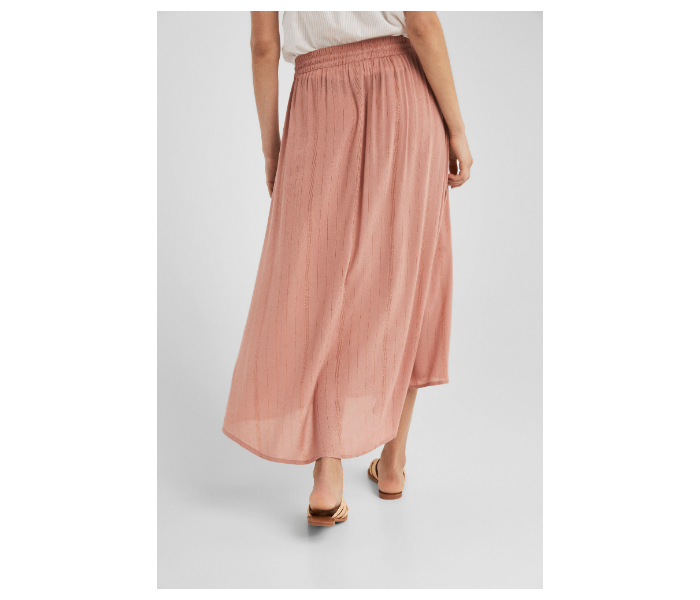 Springfield SS19 Striped Midi Skirt Large For Women - Salmon Pink - Zoom Image 2