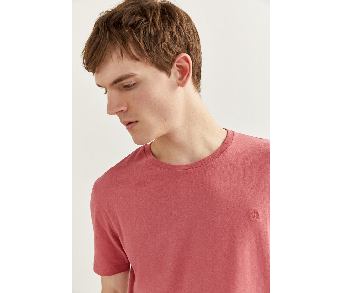 Springfield SS20 Basic T-Shirt Extra Large - Pink Beige - Zoom Image 2