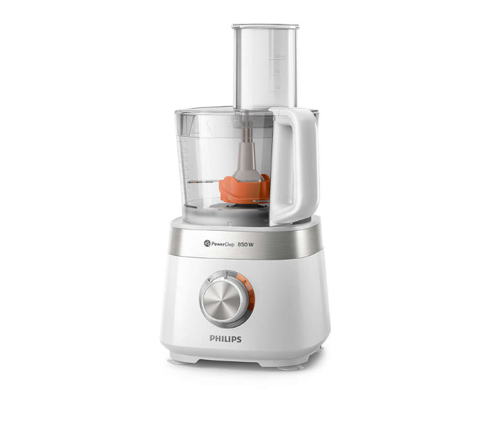 Philips HR7530/01 850 Watts Viva Collection 2 In 1 Compact Food Processor - White - Zoom Image 2