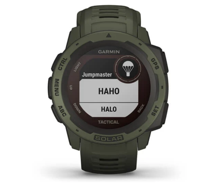 Garmin 010-02293-04 Instinct Solar Tactical Edition - Tactical Moss - Zoom Image 4