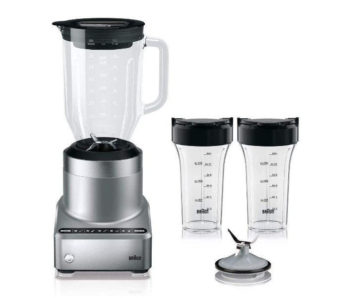 Braun JB7192 1.6L PowerBlend 7 Jug Blender - Stainless steel and Black - Zoom Image 1