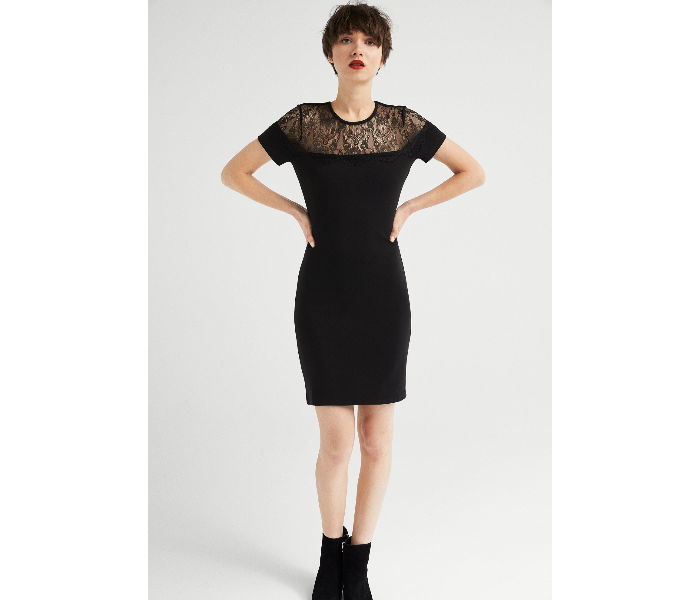 Springfield SS19 Woven Dress Small - Midnight Black - Zoom Image 1