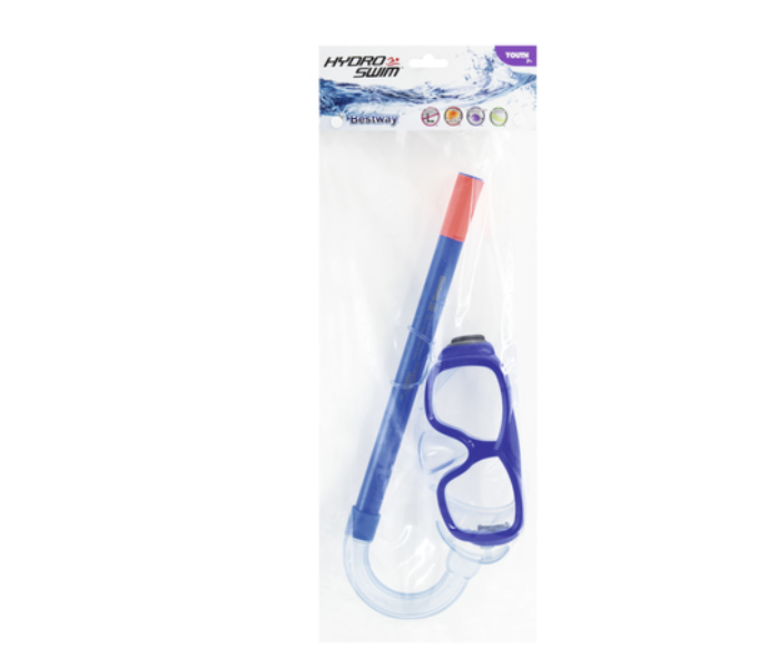 Bestway 24035 Hydro Swim Essential Freestyle Snorkel - Blue - Zoom Image 4