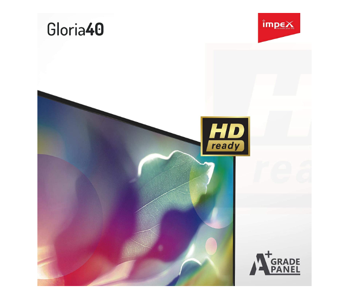 Impex Gloria 40 40 Inch Standard HD Ready LED TV - Black - Zoom Image 2