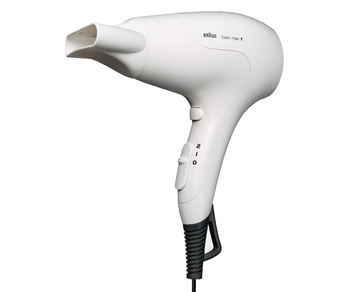 Braun HD180 Satin Hair 1 Power Perfection Dryer - White - Zoom Image 2