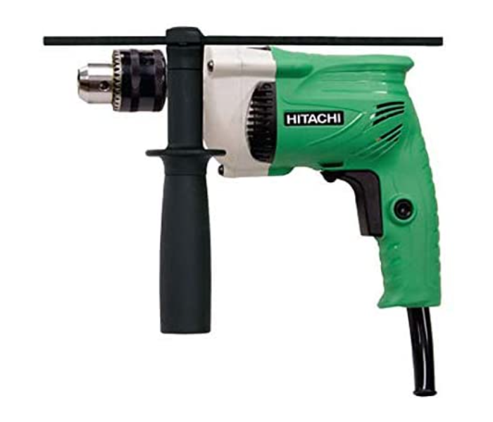 HIitachi DV16VSSNU 16MM 600 Watts Keyless Drill - Black and Green - Zoom Image