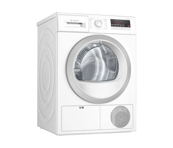 Bosch WTN86200GC 8 Kg Series 4 Condenser Tumble Dryer - Stainless Steel - Zoom Image 1